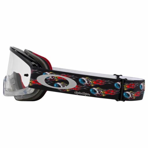 OAKLEY XS O-Frame 2.0 PRO MX - Troy Lee Designs Series EYEBALLS BLACK Clear [1]