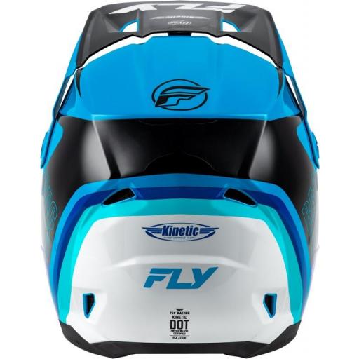 Casco FLY RACING Kinetic Rally - Azul / Negro / Blanco [2]