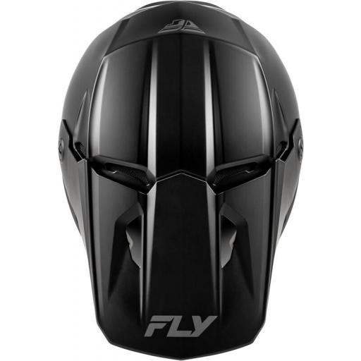 Casco infantil FLY RACING Kinetic Solid - Negro mate [2]