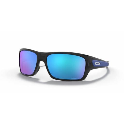 Gafas de Sol OAKLEY Turbine negras Lentes Prizm Sapphire