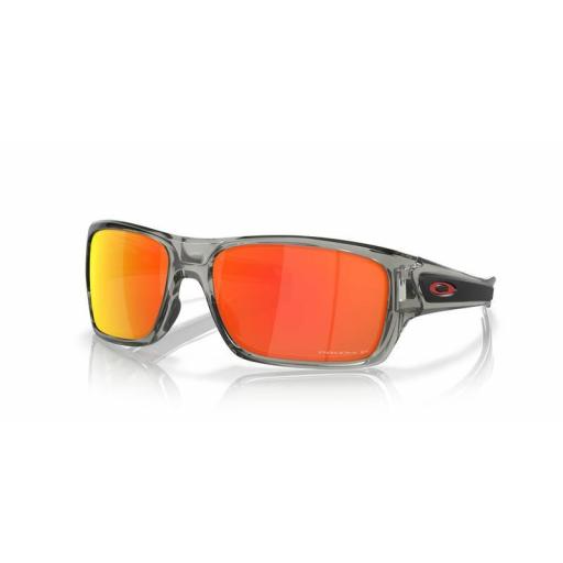 Gafas de Sol OAKLEY Turbine gris Lentes Ruby polarizadas