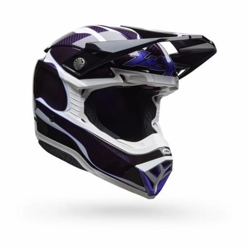 BELL Moto-10 Spherical - Slayco 25 Gloss Black/White