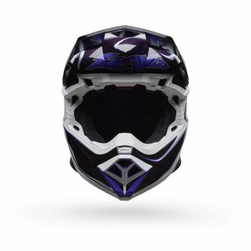 BELL Moto-10 Spherical - Slayco 25 Gloss Black/White [2]