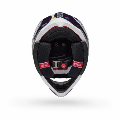 BELL Moto-10 Spherical - Slayco 25 Gloss Black/White [3]