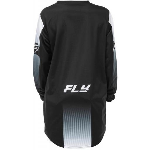 Camiseta infantil FLY RACING F-16 - negro/blanco [1]