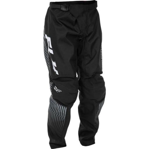 Pantalón infantil FLY RACING F-16 - negro/blanco