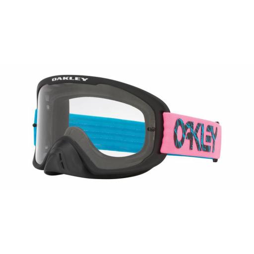 Gafas Oakley O-Frame 2.0 Pro MX Heritage Blue Pink Lente transparente [0]