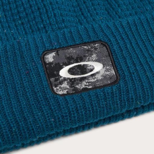 Gorro OAKLEY Ellipse Patch Waffle - azul [1]
