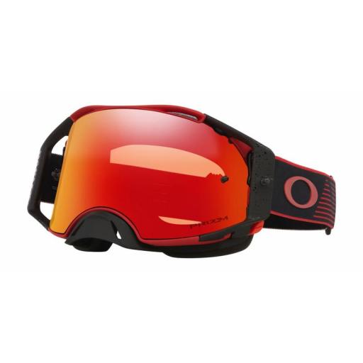 Gafas OAKLEY Airbrake MX - Red Motion Lente Prizm MX Torch Iridium [0]