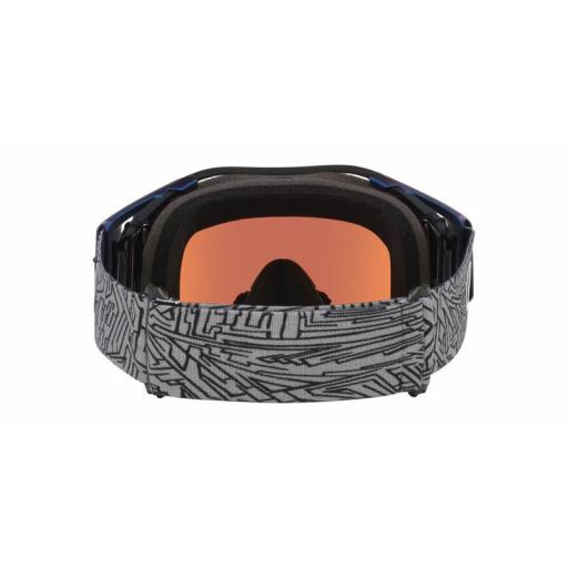 Gafas OAKLEY Airbrake MX - Grey Strike Lente Prizm MX Sapphire Iridium [2]