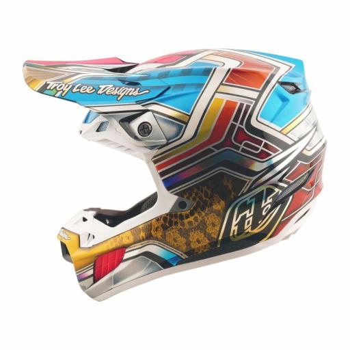Casco TROY LEE DESIGNS SE5 Carbon Lowrider - Gris/Multi [5]
