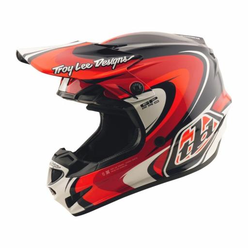 Casco TROY LEE DESIGNS GP Pro Crossover - Azul / Rojo [0]