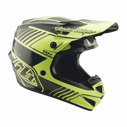 Casco TROY LEE DESIGNS GP Pro Segment - amarillo [4]