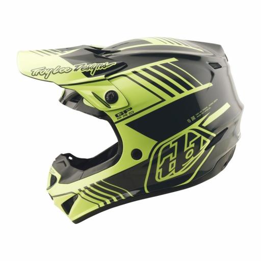 Casco TROY LEE DESIGNS GP Pro Segment - amarillo [3]