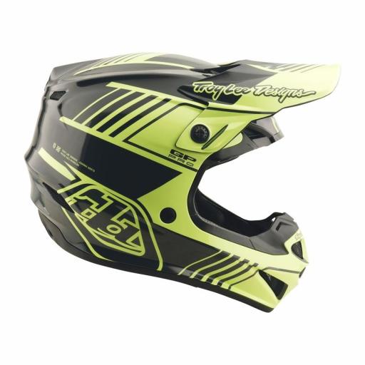 Casco TROY LEE DESIGNS GP Pro Segment - amarillo [1]