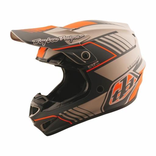 Casco TROY LEE DESIGNS GP Pro Segment - Taupe [0]