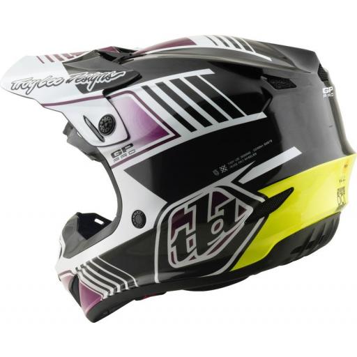 Casco TROY LEE DESIGNS GP Pro Segment - negro/violeta [4]