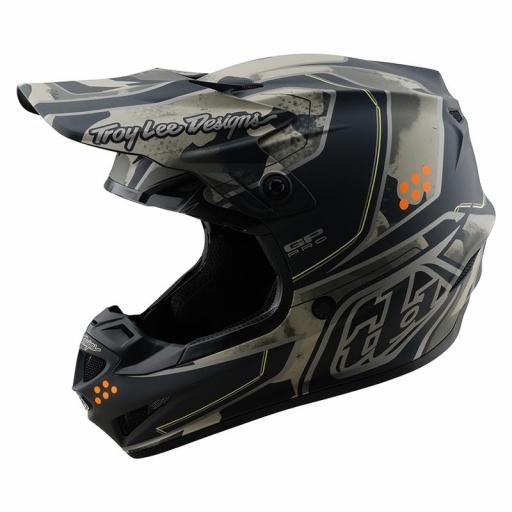 Casco TROY LEE DESIGNS GP Pro Trooper - Negro/Caper [0]