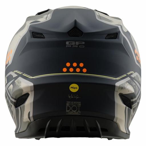 Casco TROY LEE DESIGNS GP Pro Trooper - Negro/Caper [4]
