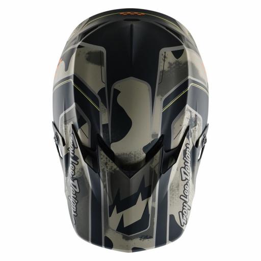 Casco TROY LEE DESIGNS GP Pro Trooper - Negro/Caper [3]