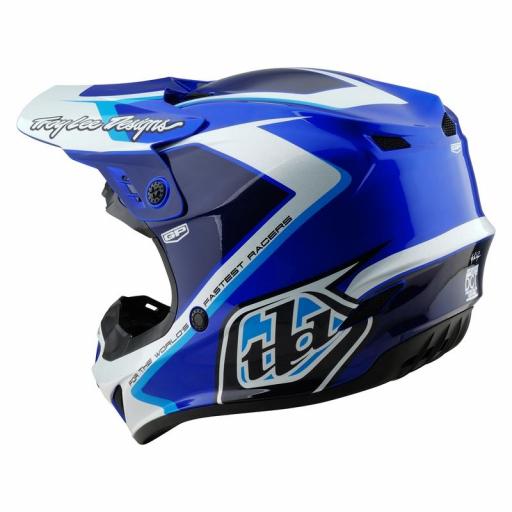 Casco TROY LEE DESIGNS GP - Azul/Blanco [2]