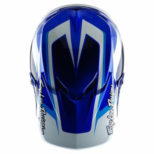 Casco TROY LEE DESIGNS GP - Azul/Blanco [6]