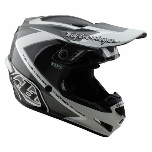 Casco TROY LEE DESIGNS GP - gris/Blanco [2]