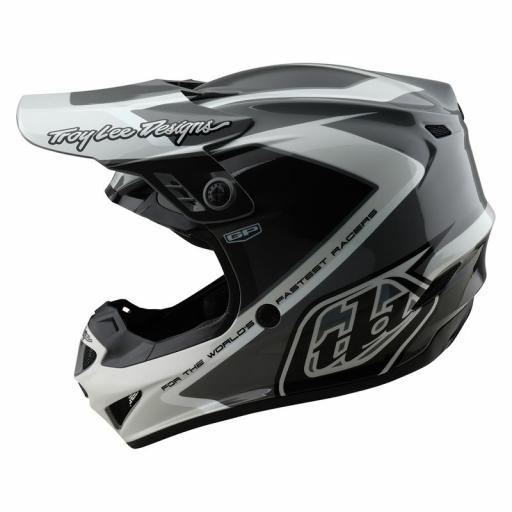 Casco TROY LEE DESIGNS GP - gris/Blanco [1]