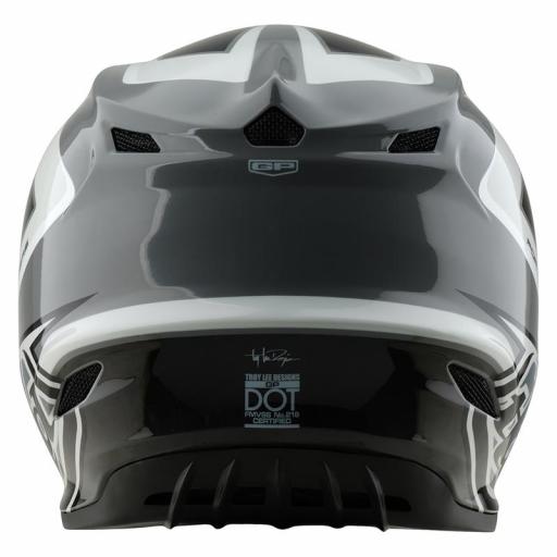 Casco TROY LEE DESIGNS GP - gris/Blanco [3]