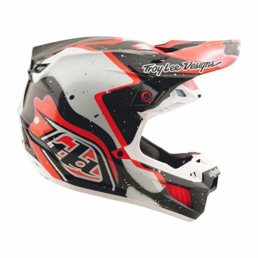 Casco TROY LEE DESIGNS SE5 Carbon Membrane - Negro/Rojo [0]