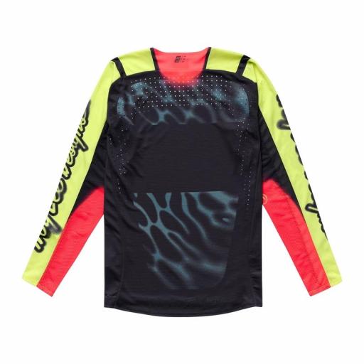 Camiseta TROY LEE DESIGNS SE Pro Roam - Amarillo neón [1]