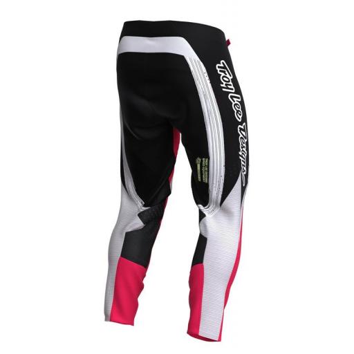 Pantalón TROY LEE DESIGNS SE Pro Stripes - Rojo neón/Negro [1]