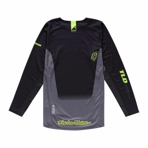 Camiseta Troy Lee Designs Scout GP Pro Fade Out Negra [1]