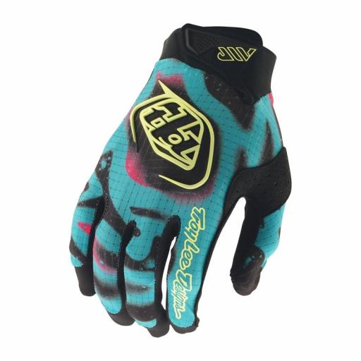 Guantes TROY LEE DESIGNS Air - Membrane Black/Yellow [0]