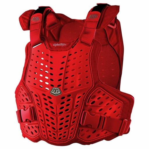 Peto TROY LEE DESIGNS Rockfight CE - Rojo