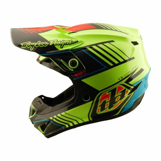 Casco infantil TROY LEE DESIGNS GP Pro Segment - Amarillo [4]
