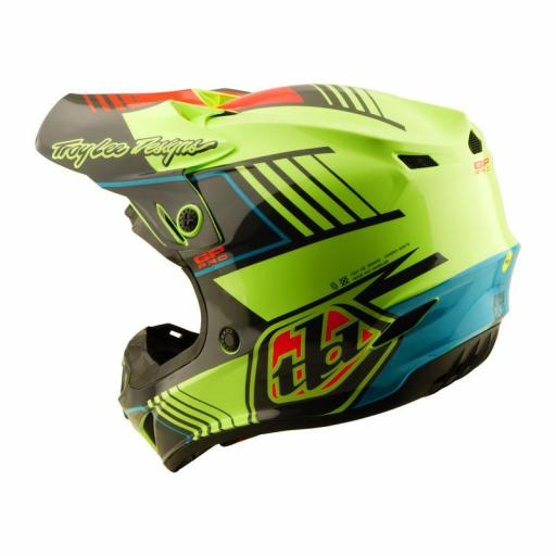 Casco infantil TROY LEE DESIGNS GP Pro Segment - Amarillo [3]