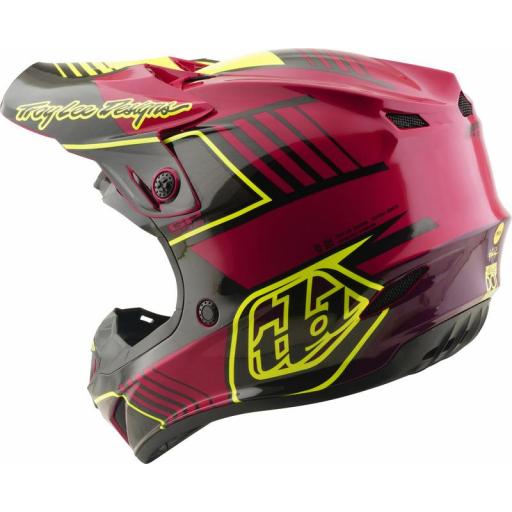 Casco infantil TROY LEE DESIGNS GP Pro Mips - Segment Fuchsia [3]