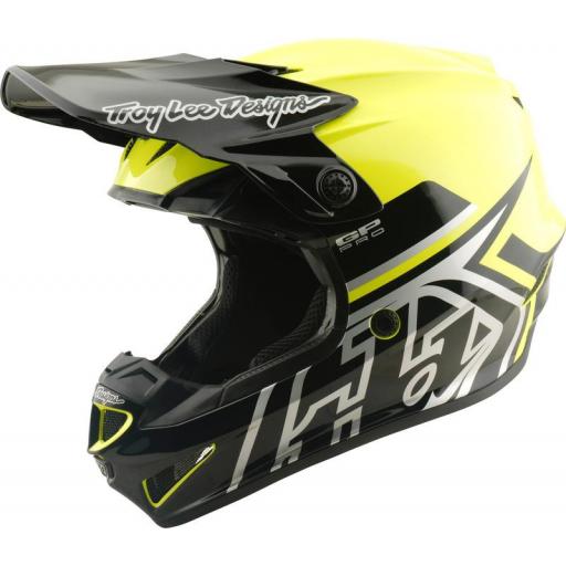 Casco infantil TROY LEE DESIGNS GP Pro Mono - Amarillo