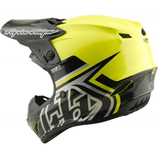 Casco infantil TROY LEE DESIGNS GP Pro Mono - Amarillo [3]