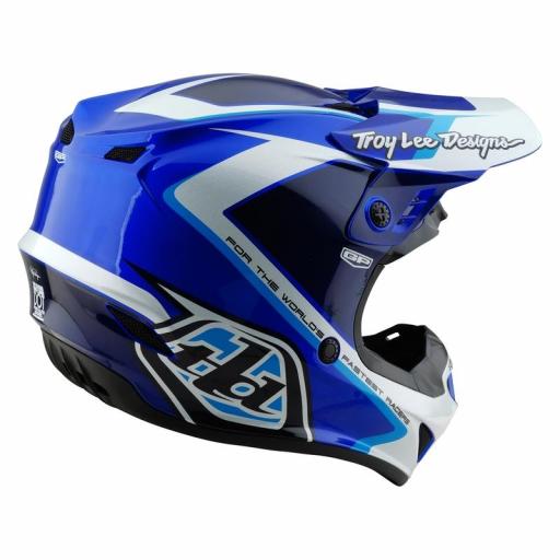 Casco infantil TROY LEE DESIGNS GP Shutter - azul/Blanco [2]