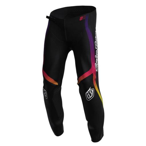 Pantalón infantil TROY LEE DESIGNS SE Pro Stripes - Black/multi