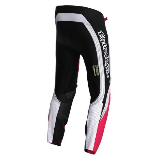 Pantalón infantil TROY LEE DESIGNS SE Pro Stripes - Rojo neón/Negro [1]