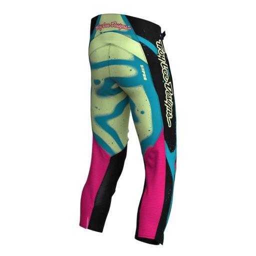Pantalón infantil TROY LEE DESIGNS GP Pro Membrane -  Negro/Amarillo [1]