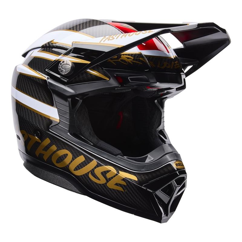Casco BELL Moto-10 Spherical - Fasthouse DITD'25 Black/Gold