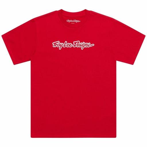 Camiseta TROY LEE DESIGNS Signature - Team Rojo [0]