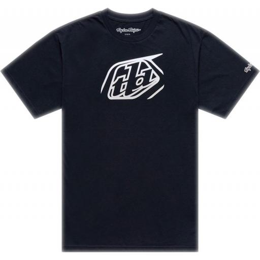 Camiseta infantil TROY LEE DESIGNS Badge - negro