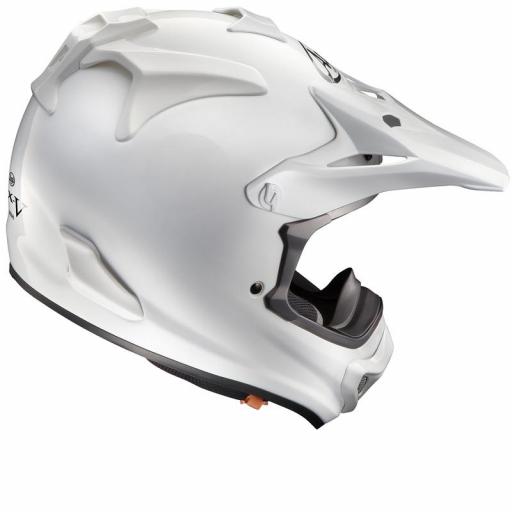 Nombre del producto Casco Arai MX-V EVO FIM Racing #2 Blanco [1]