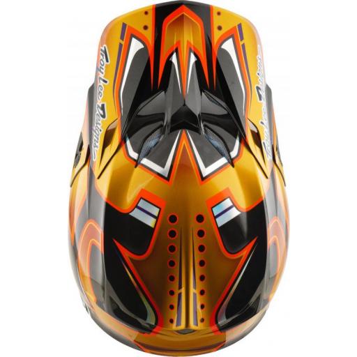 Casco TROY LEE DESIGNS SE5 Carbon Mips - Crest Gold [6]