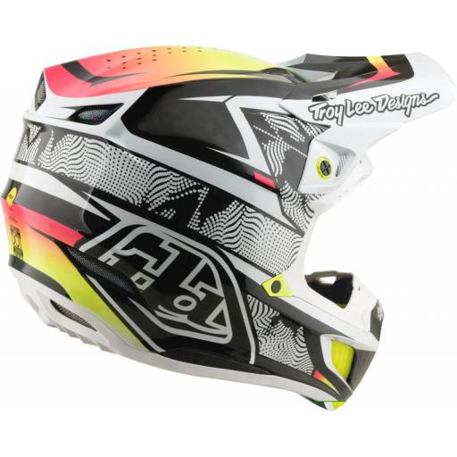 Casco TROY LEE DESIGNS SE5 Composite Mips - Lined Up negro [6]